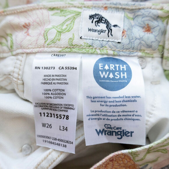 Floral High Rise Women Jeans - Picture 9 of 14